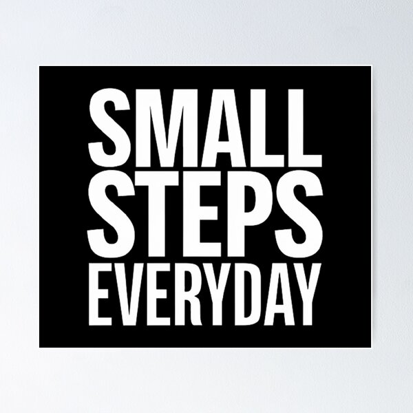 Item preview, Small Steps Everyday  designed and sold by Hairball-Pets.