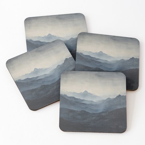 Item preview, Mountain Mist Art Print designed and sold by amortka.