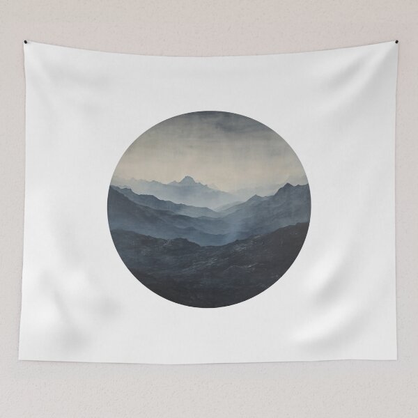 Item preview, Mountain Mist Art Print designed and sold by amortka.