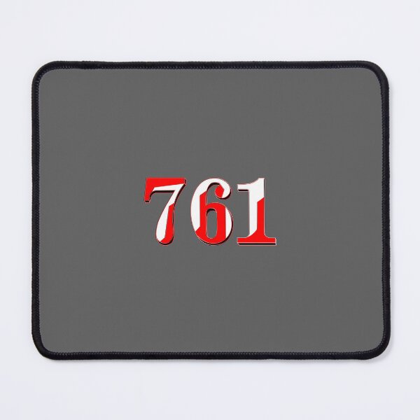 Item preview, number seven hundred and sixty-one digit 761 order sequence team member age designed and sold by 4rpixs.