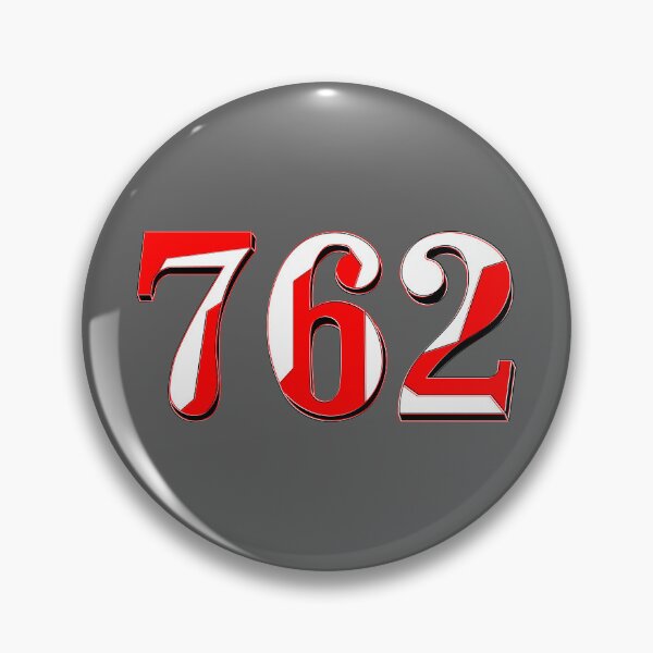 Item preview, number seven hundred and sixty-two digit 762 order sequence team member age designed and sold by 4rpixs.