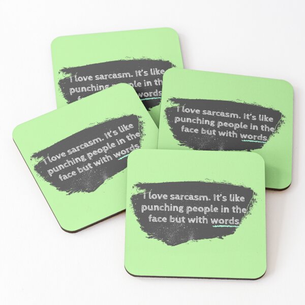 Item preview, I love sarcasm. It’s like punching people in the face but with words. designed and sold by SarcasmSpire.