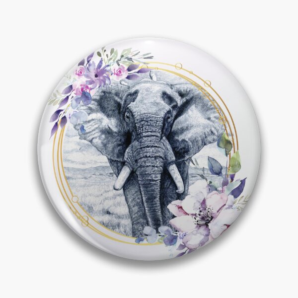 Item preview, Majestic Elephant Encounter: HV’s Pencil Sketch designed and sold by IDoMatterROSASS.