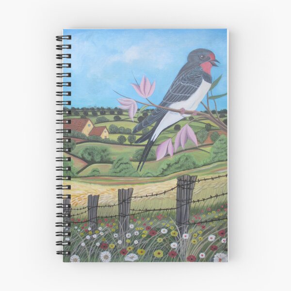 Item preview, swallow in the countryside designed and sold by SuperVida1986.