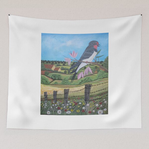 Item preview, swallow in the countryside designed and sold by SuperVida1986.
