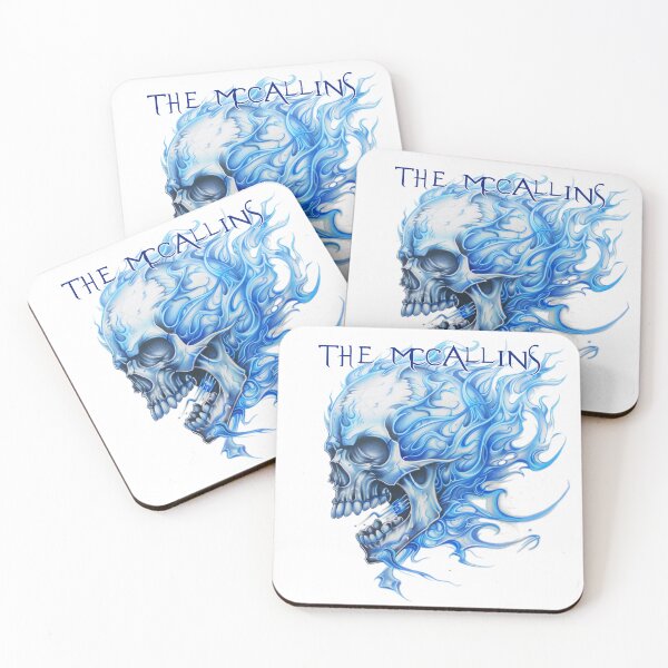 Item preview, The McCallins Collection #4 Electric Skull Flames (Transparent) designed and sold by gimpysticks.