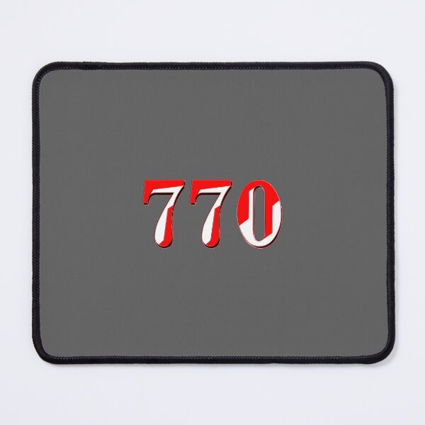 Item preview, number seven hundred and seventy digit 770 order sequence team member age designed and sold by 4rpixs.