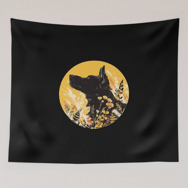 Item preview, Dog Owner // Aesthetic dog // dog silhouette // Animal Art // Beautiful dog Art  designed and sold by SMARTKIT  DESIGNAGENCY.