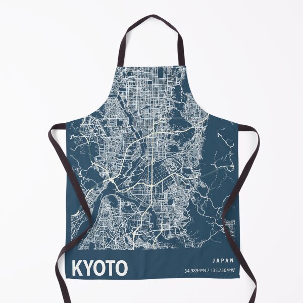 Item preview, Kyoto Blueprint City Map designed and sold by Peek-Designs.