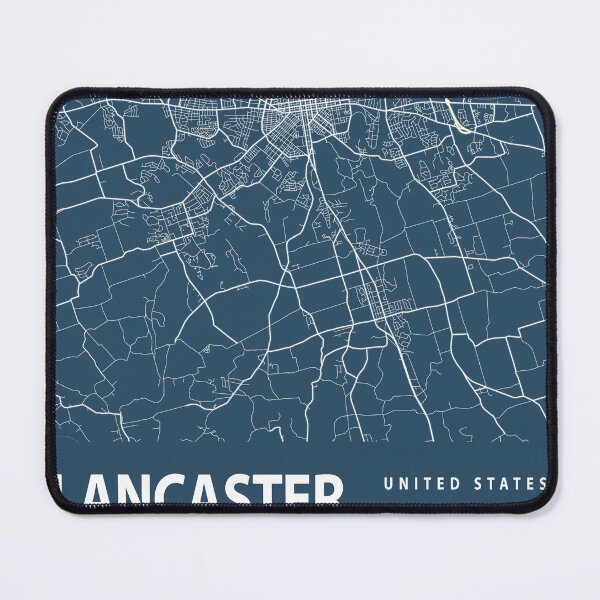 Item preview, Lancaster Blueprint City Map designed and sold by Peek-Designs.