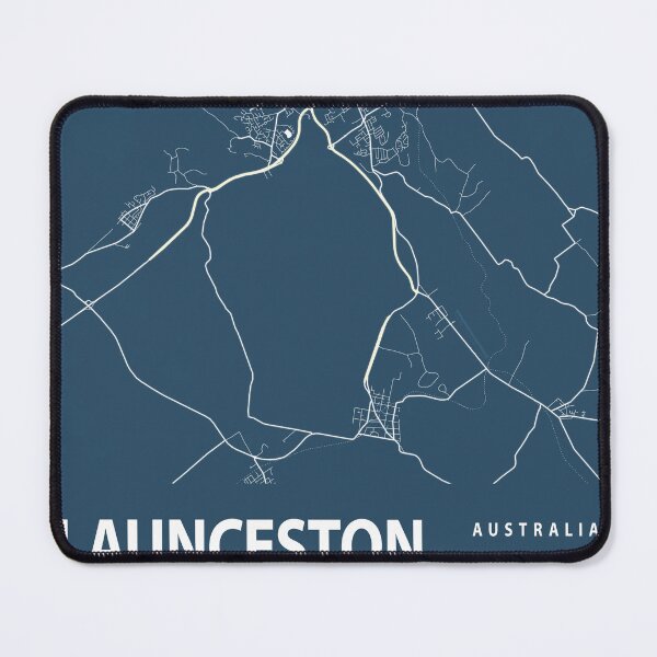 Item preview, Launceston Blueprint City Map designed and sold by Peek-Designs.