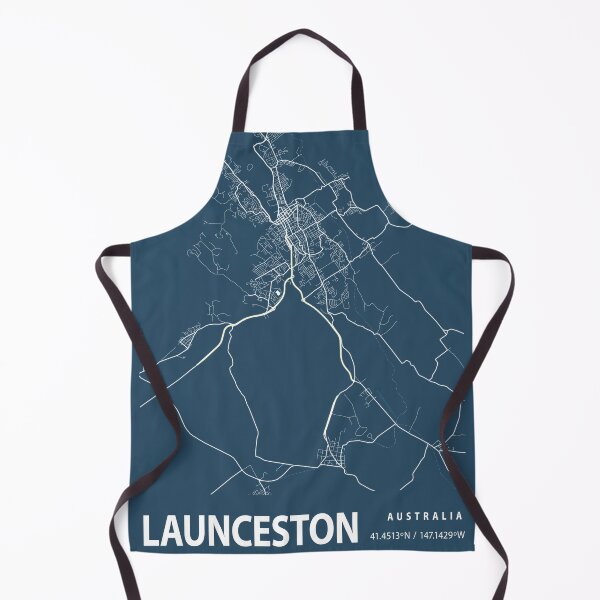Item preview, Launceston Blueprint City Map designed and sold by Peek-Designs.