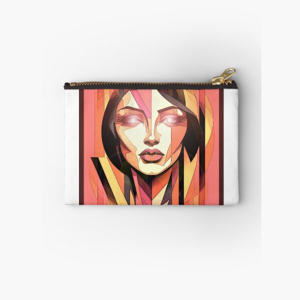 Item preview, abstract womens face 2024 cubism artwork tileartwork designed and sold by tileartwork.