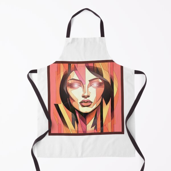 Item preview, abstract womens face 2024 cubism artwork tileartwork designed and sold by tileartwork.