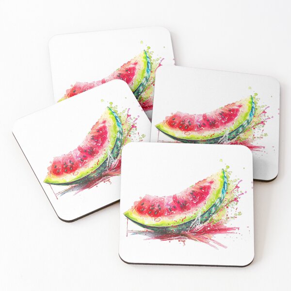 Item preview, Watermelon in Watercolours designed and sold by fluidwatercolor.