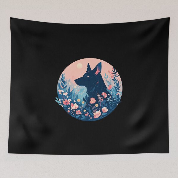 Item preview, Dog Owner // Aesthetic dog // dog silhouette // Animal Art // Beautiful dog Art  designed and sold by SMARTKIT  DESIGNAGENCY.