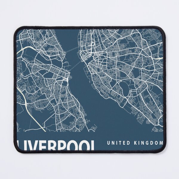 Item preview, Liverpool Blueprint City Map designed and sold by Peek-Designs.