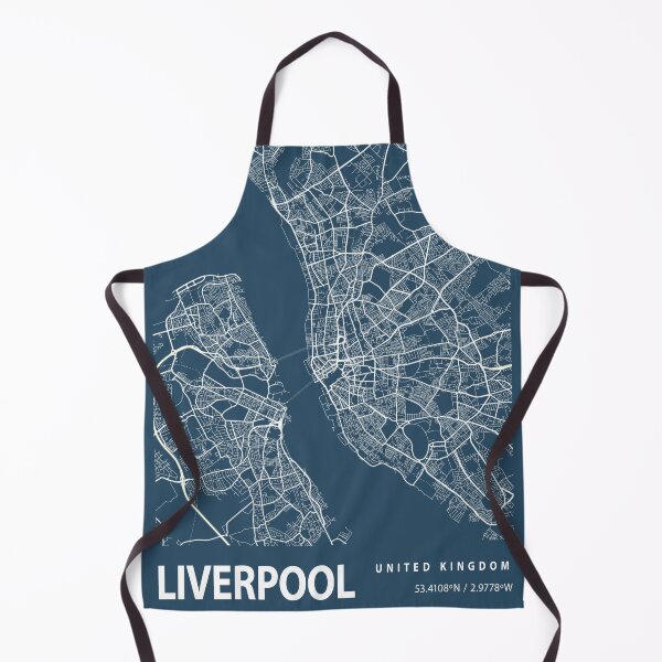 Item preview, Liverpool Blueprint City Map designed and sold by Peek-Designs.