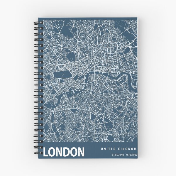 Item preview, London Blueprint City Map designed and sold by Peek-Designs.