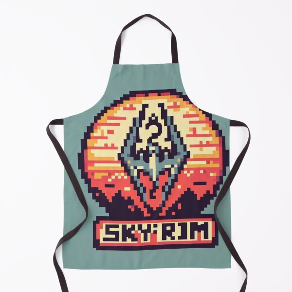 Item preview, Skyrim Orange Pixel Art designed and sold by Jake-Carter0.
