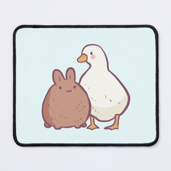 Item preview, Duck and bunny illustration  designed and sold by Artofmayara.