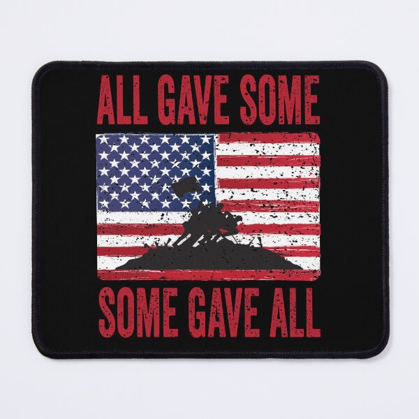 Item preview, Military Memorial Day All Gave Some Soldier USA Flag 4th of july designed and sold by BOUCHERIT amine.