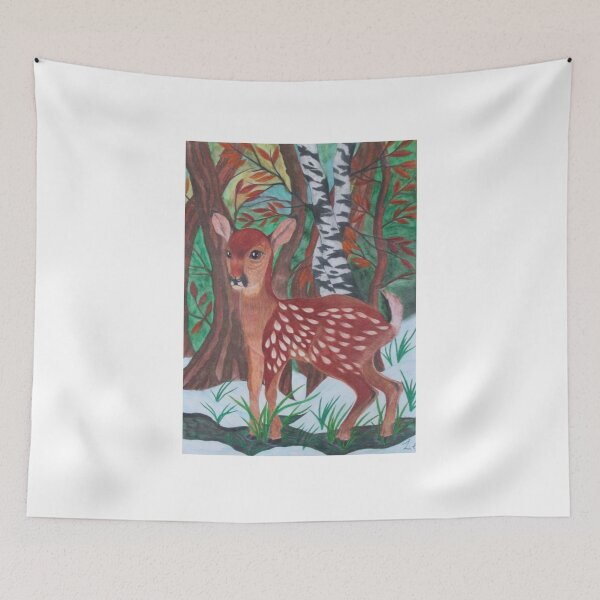 Item preview, bambi in the snow  designed and sold by SuperVida1986.