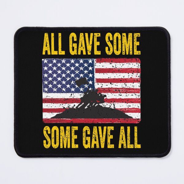 Item preview, Military Memorial Day All Gave Some Soldier USA Flag 4th of july designed and sold by BOUCHERIT amine.