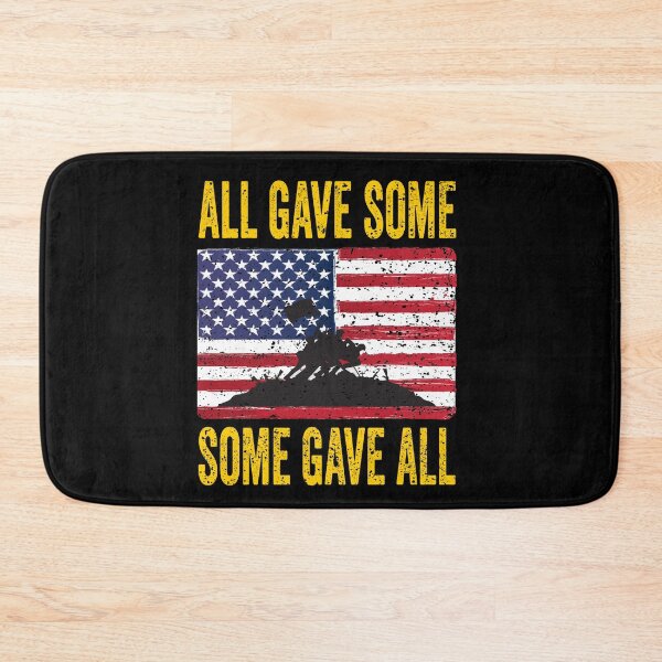 Item preview, Military Memorial Day All Gave Some Soldier USA Flag 4th of july designed and sold by BOUCHERIT amine.