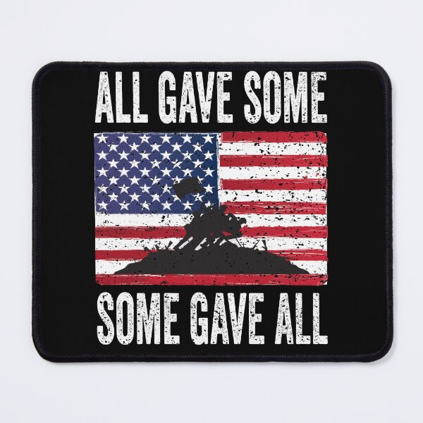 Item preview, Military Memorial Day All Gave Some Soldier USA Flag 4th of july designed and sold by BOUCHERIT amine.