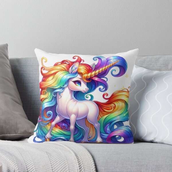 Item preview, Cute colorful unicorn designed and sold by HerbertFlenner.