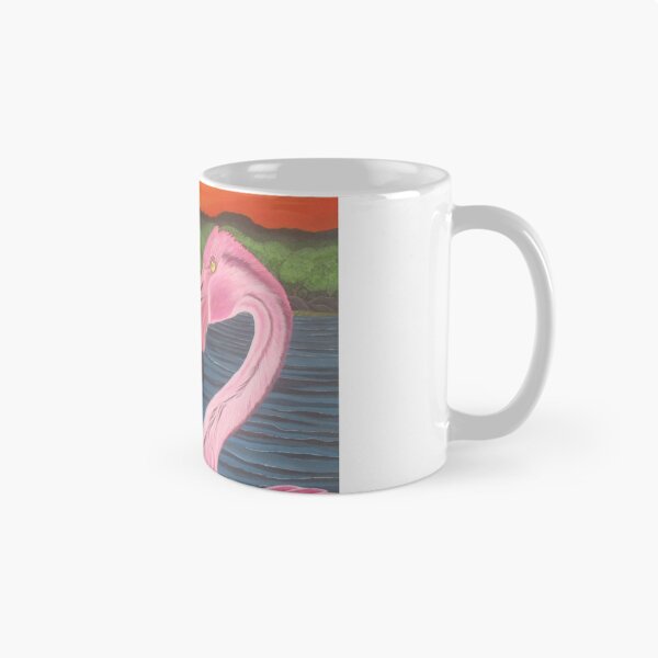 Aperçu de l'œuvre flamant rose dans le lac  créée et vendue par SuperVida1986.