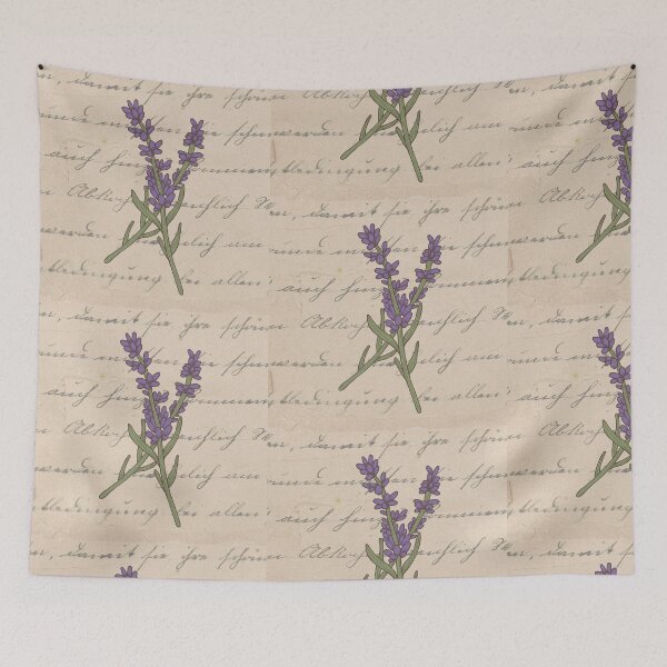 Item preview, Vintage Elegance: Flowers and Handwritten Memories designed and sold by MisiuKolorowy.