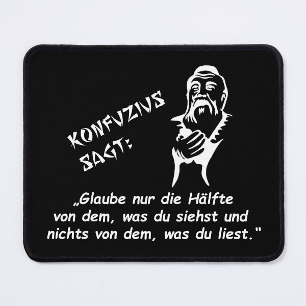 Item preview, Confucius says: Believe only half... designed and sold by ARTmanhART.