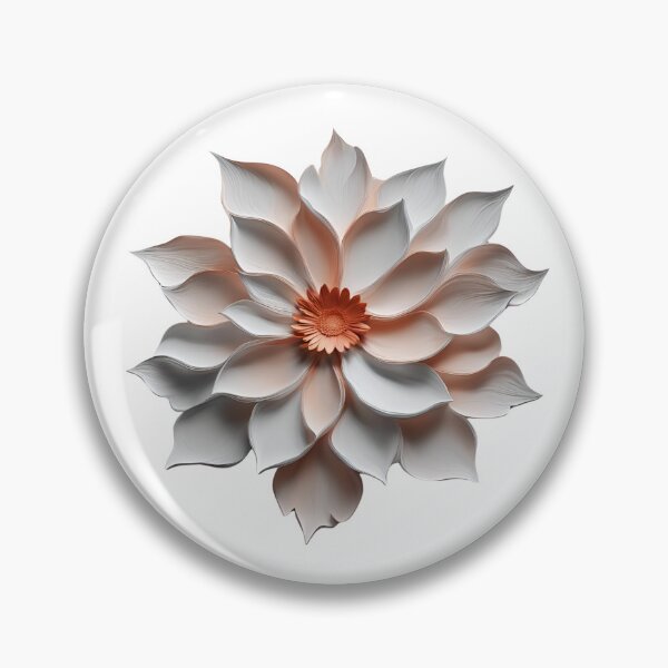 Item preview, Big white flower  designed and sold by AKRE R.