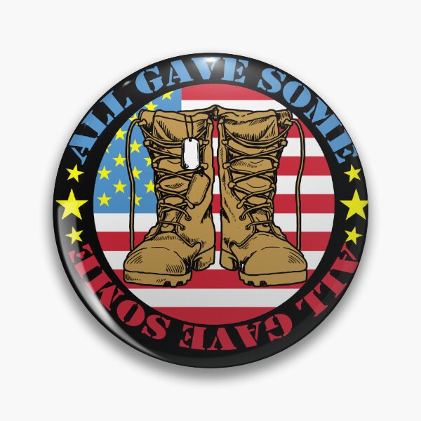 Item preview, Military Memorial Day All Gave Some Soldier USA Flag 4th of july designed and sold by BOUCHERIT amine.