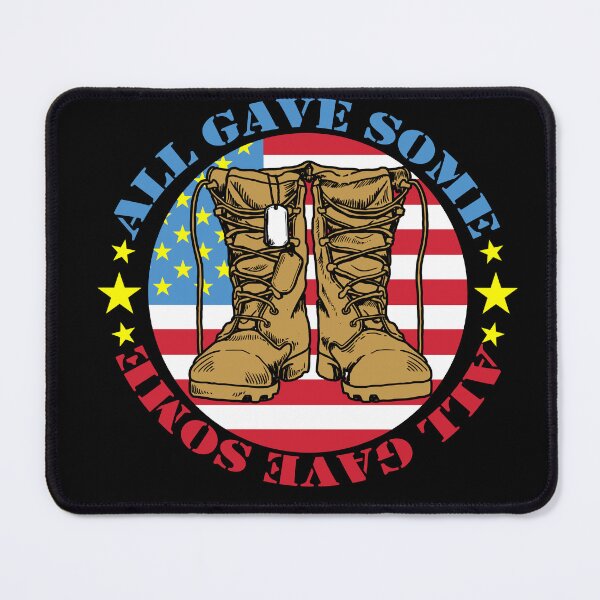 Item preview, Military Memorial Day All Gave Some Soldier USA Flag 4th of july designed and sold by BOUCHERIT amine.