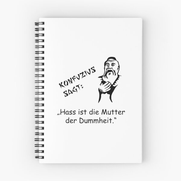 Item preview, Confucius says: Hatred is the mother of stupidity designed and sold by ARTmanhART.