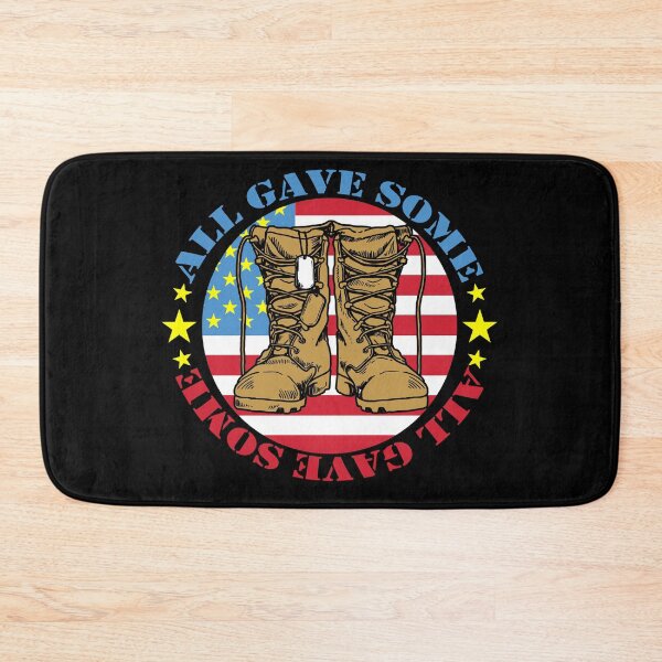 Item preview, Military Memorial Day All Gave Some Soldier USA Flag 4th of july designed and sold by BOUCHERIT amine.