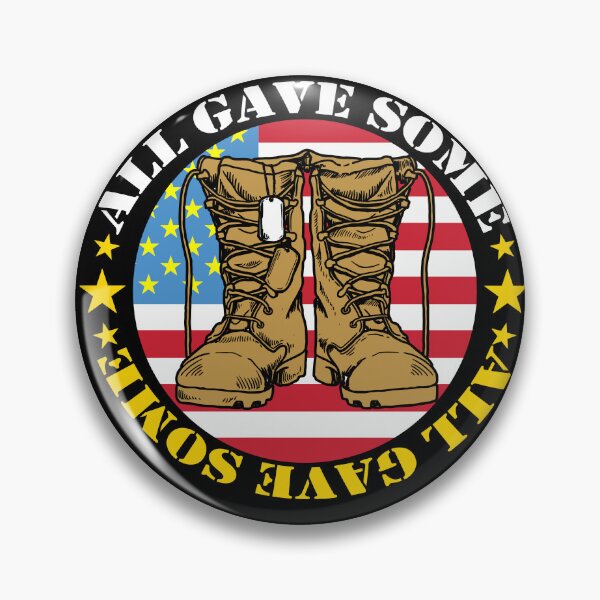 Item preview, Military Memorial Day All Gave Some Soldier USA Flag 4th of july designed and sold by BOUCHERIT amine.