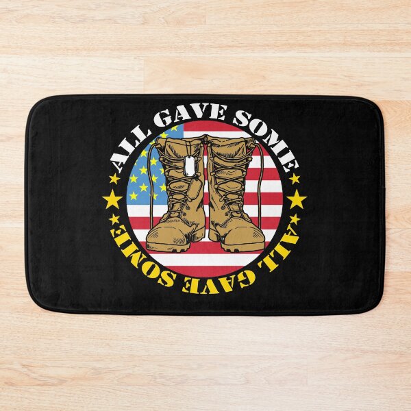 Item preview, Military Memorial Day All Gave Some Soldier USA Flag 4th of july designed and sold by BOUCHERIT amine.