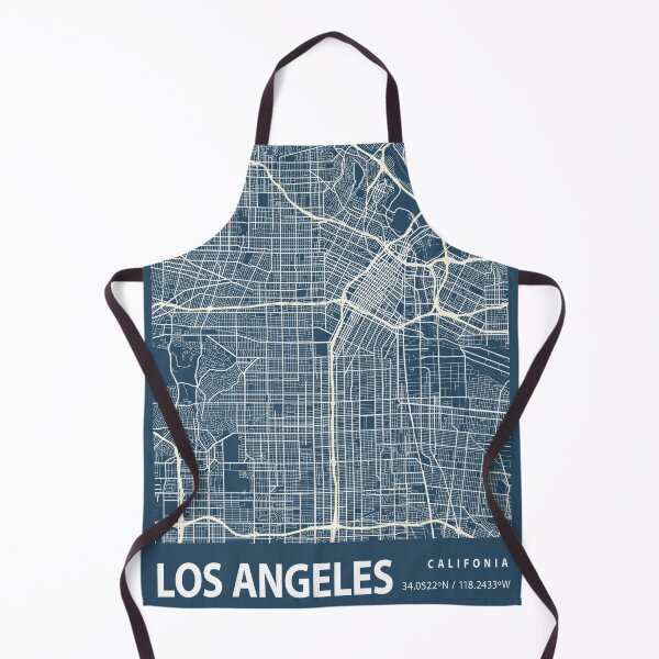 Item preview, Los Angeles Blueprint City Map designed and sold by Peek-Designs.
