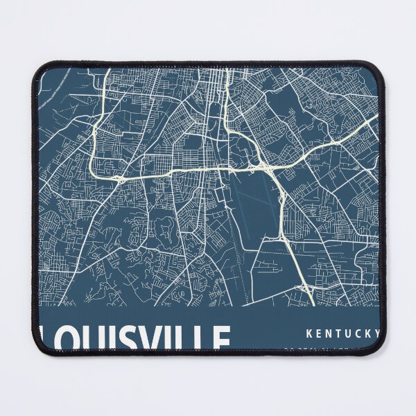 Item preview, Louisville Blueprint City Map designed and sold by Peek-Designs.
