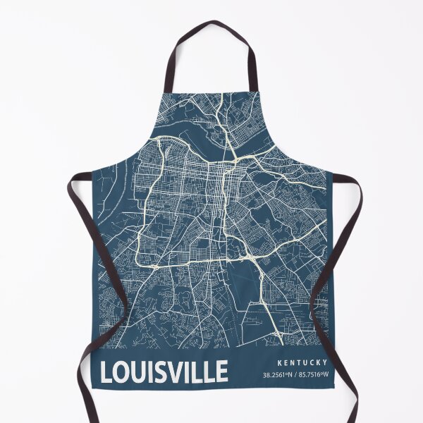 Item preview, Louisville Blueprint City Map designed and sold by Peek-Designs.