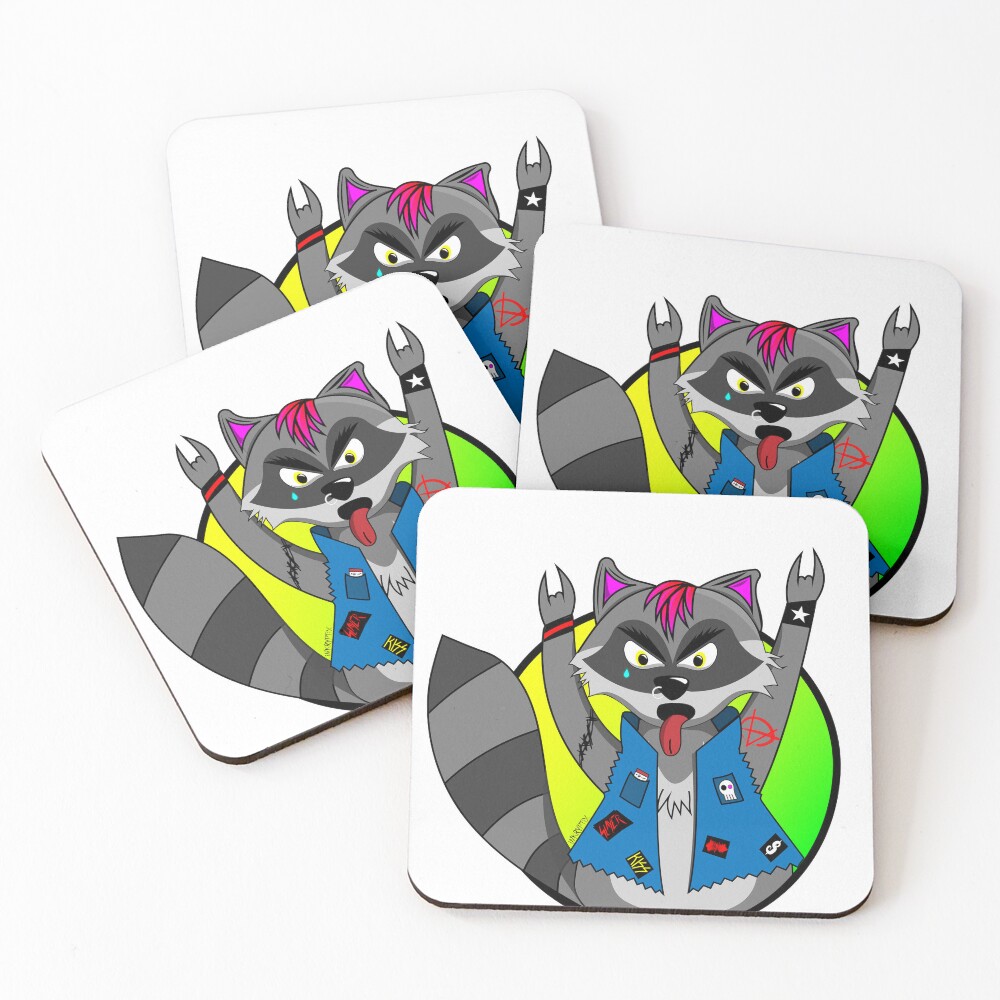 Item preview, Coasters (Set of 4) designed and sold by Inkryptix.