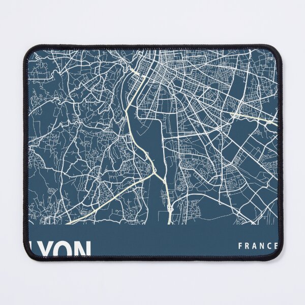 Item preview, Lyon Blueprint City Map designed and sold by Peek-Designs.