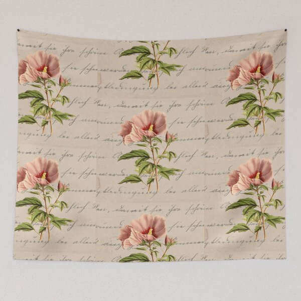 Item preview, Vintage Elegance: Flowers and Handwritten Memories designed and sold by MisiuKolorowy.