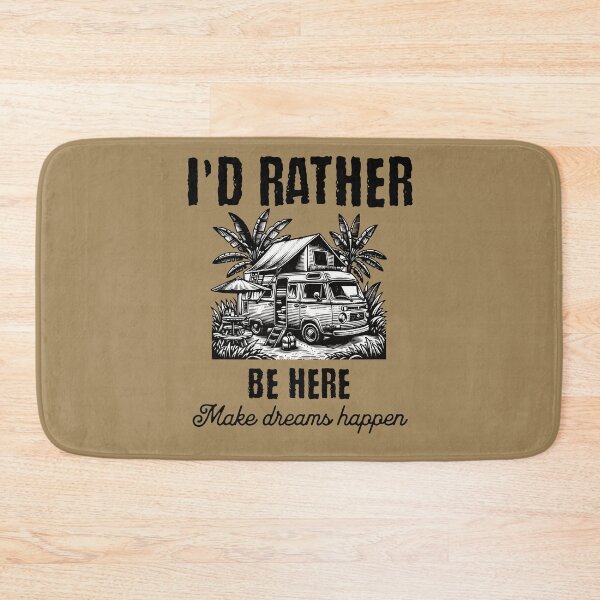 Item preview, I'd rather be here - Make dreams happen - holiday travel dreams designed and sold by PrettyPinkSkies.