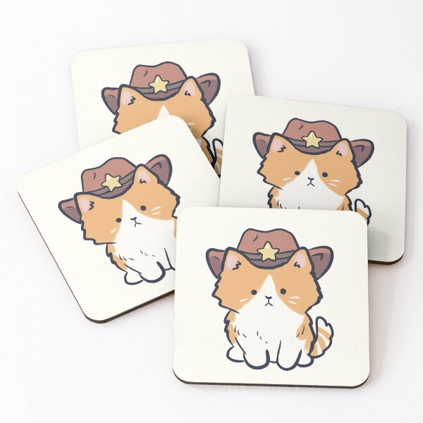 Item preview, Cowboy cat   designed and sold by Artofmayara.