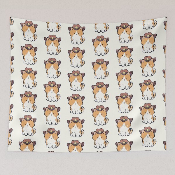 Item preview, Cowboy cat   designed and sold by Artofmayara.